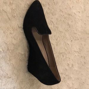 Jean-Michel Cazabat suede wedges pointy toe